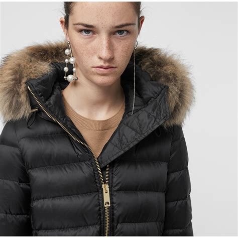 burberry womens puffer coat|burberry detachable hood puffer coat.